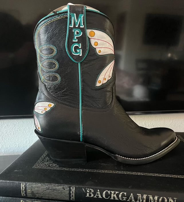 Hand painted monogram