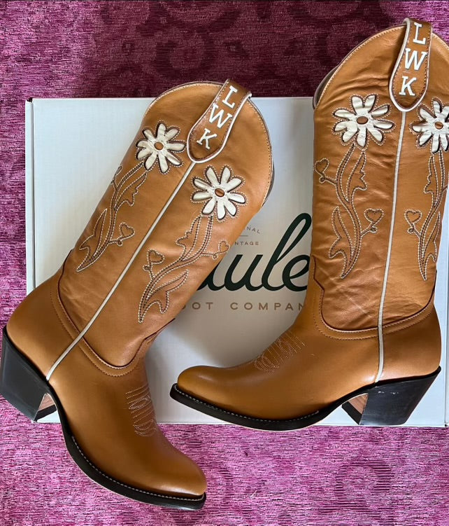 Hand painted monogram