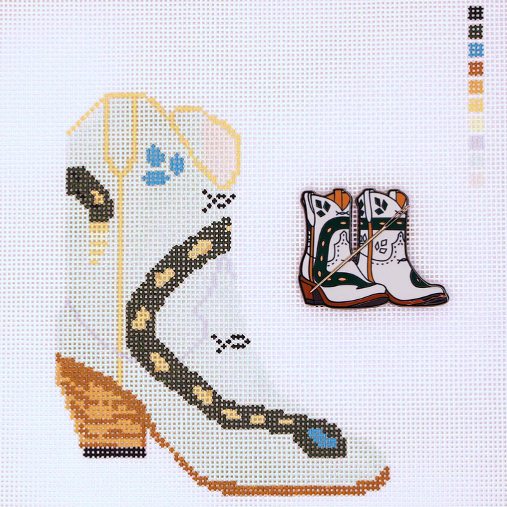 Sneaky Snake Needleminder (Fraulein Boots x Bexar Needleworks)