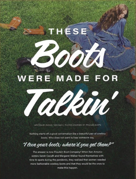 These Boots Were Made for Talkin'