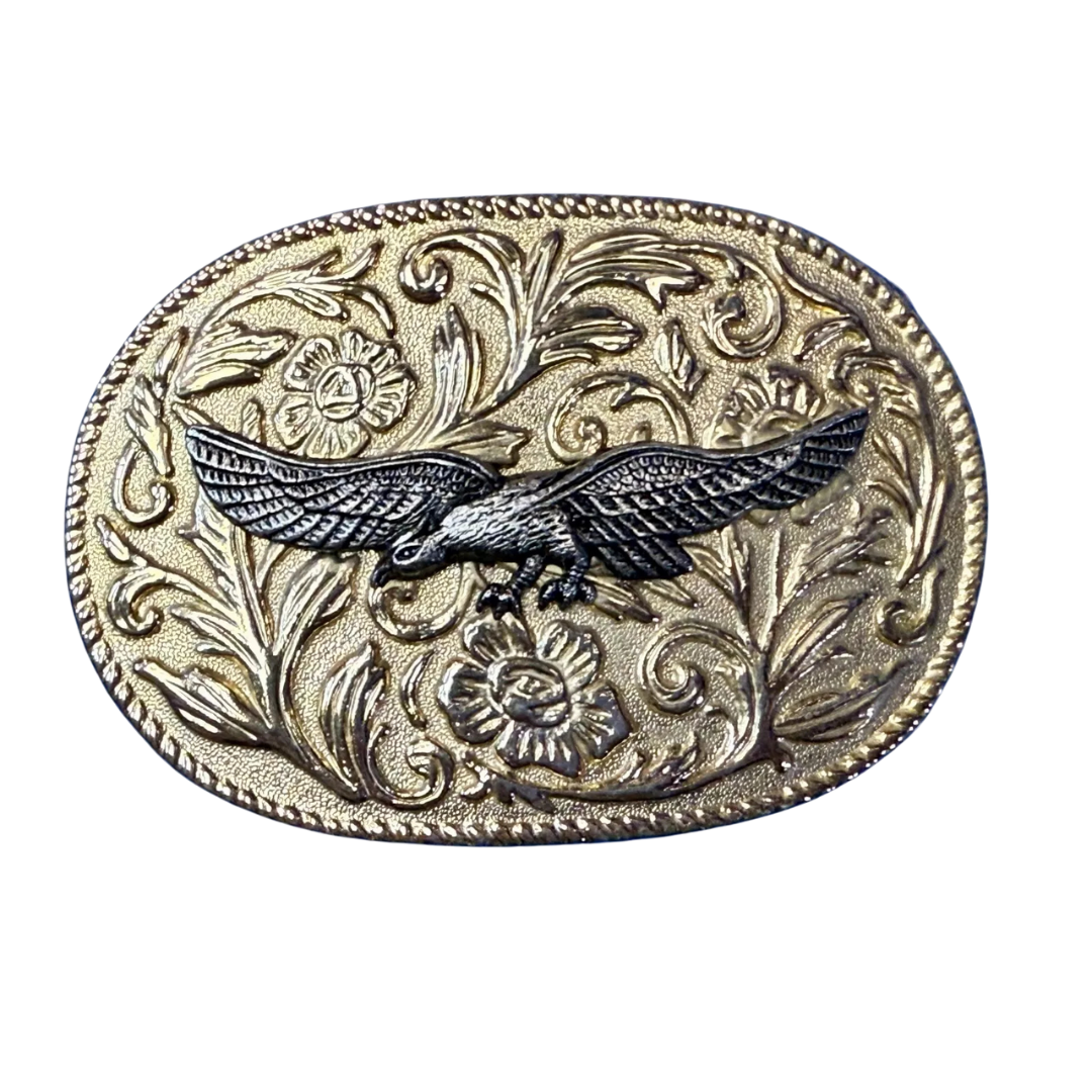 Flying Hunting Eagle Belt Buckle