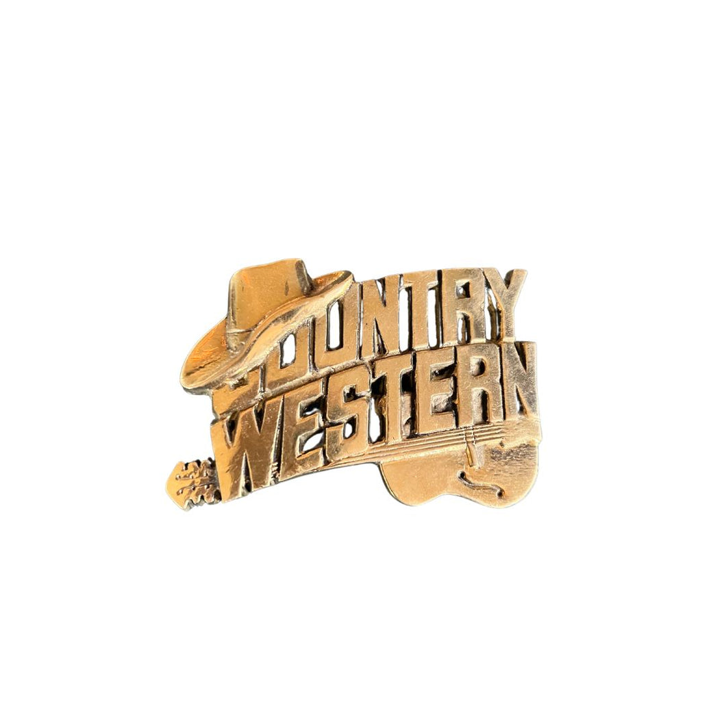 Country Western Buckle