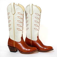 Load image into Gallery viewer, GAMEDAY - Burnt orange Women&#39;s Cowboy Boot
