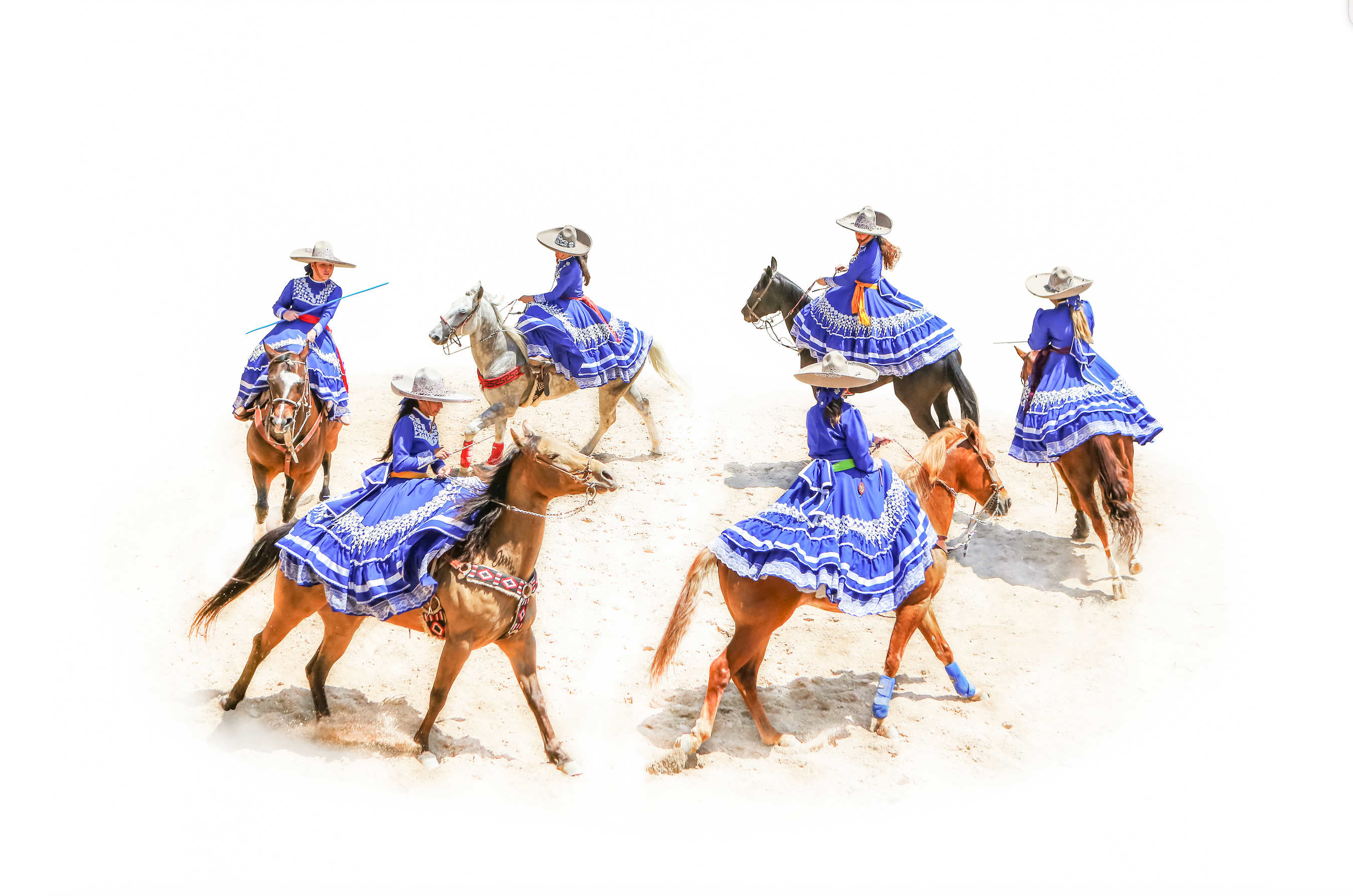 "Escaramuza Azul" by Lilianna Story